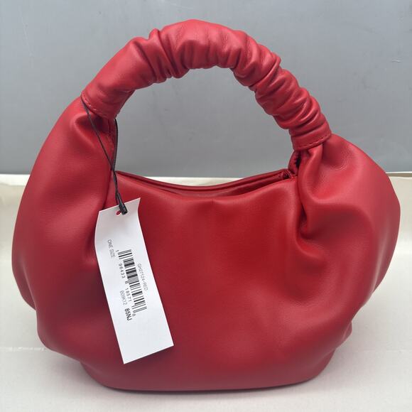 The Drop Women's Addison Soft Volume Top-Handle Bag Small Red 85NJ B09K12 *READ - Picture 12 of 16